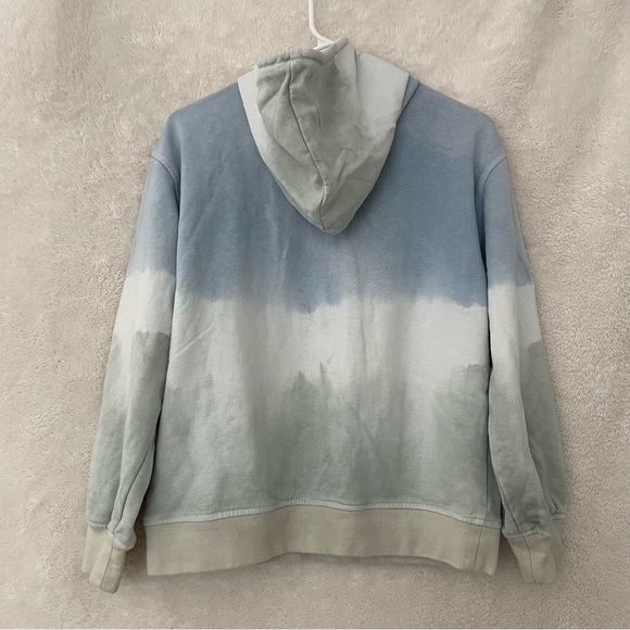 Washed Tie Dyed Hoodie Sweatshirt - Picture 2 of 8